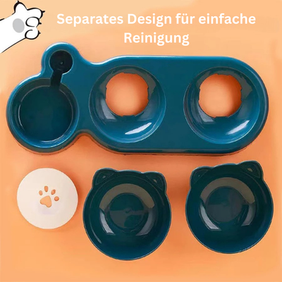 3-in-1 Futterstation für Katzen & Hunde