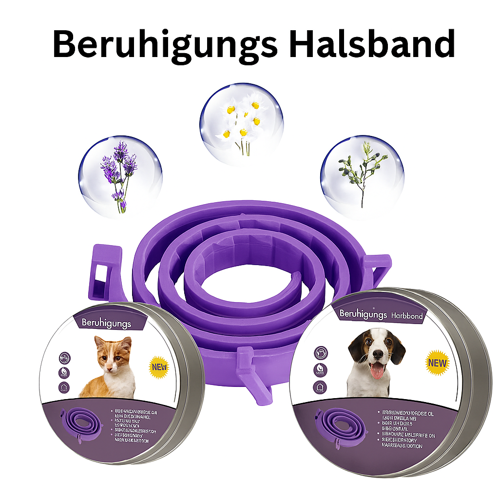 Anti-Stress-Halsband mit natürlichen Pheromonen