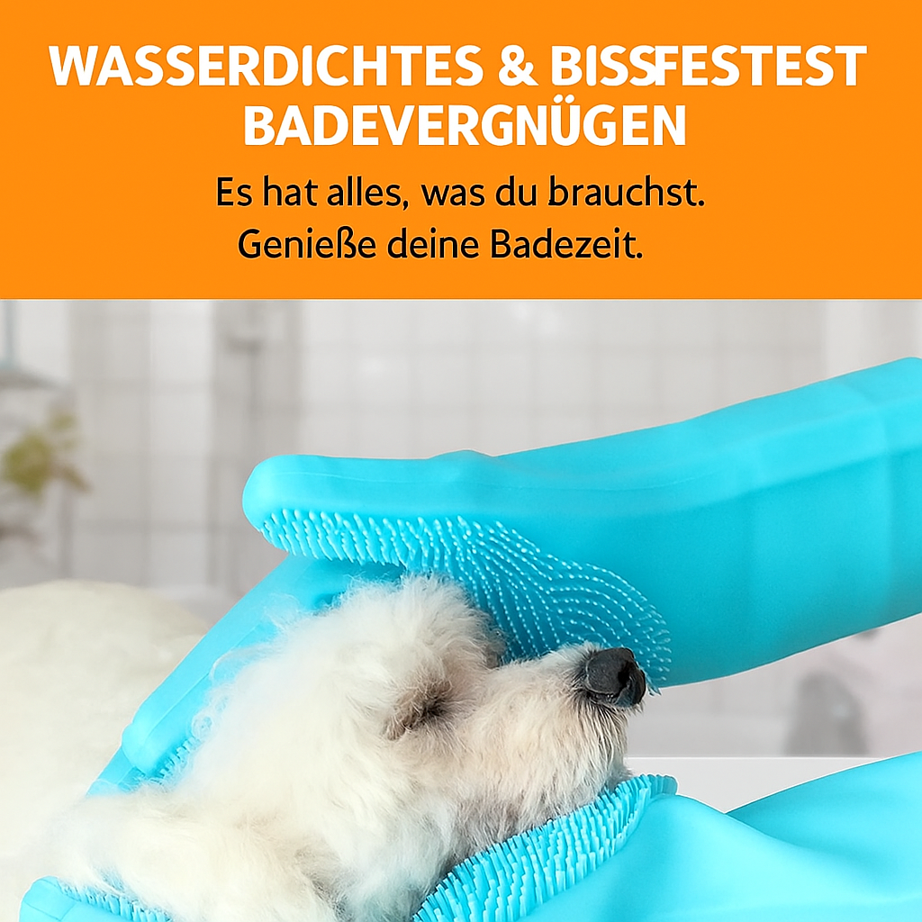 Reinigungshandschuhe für die Tierpflege