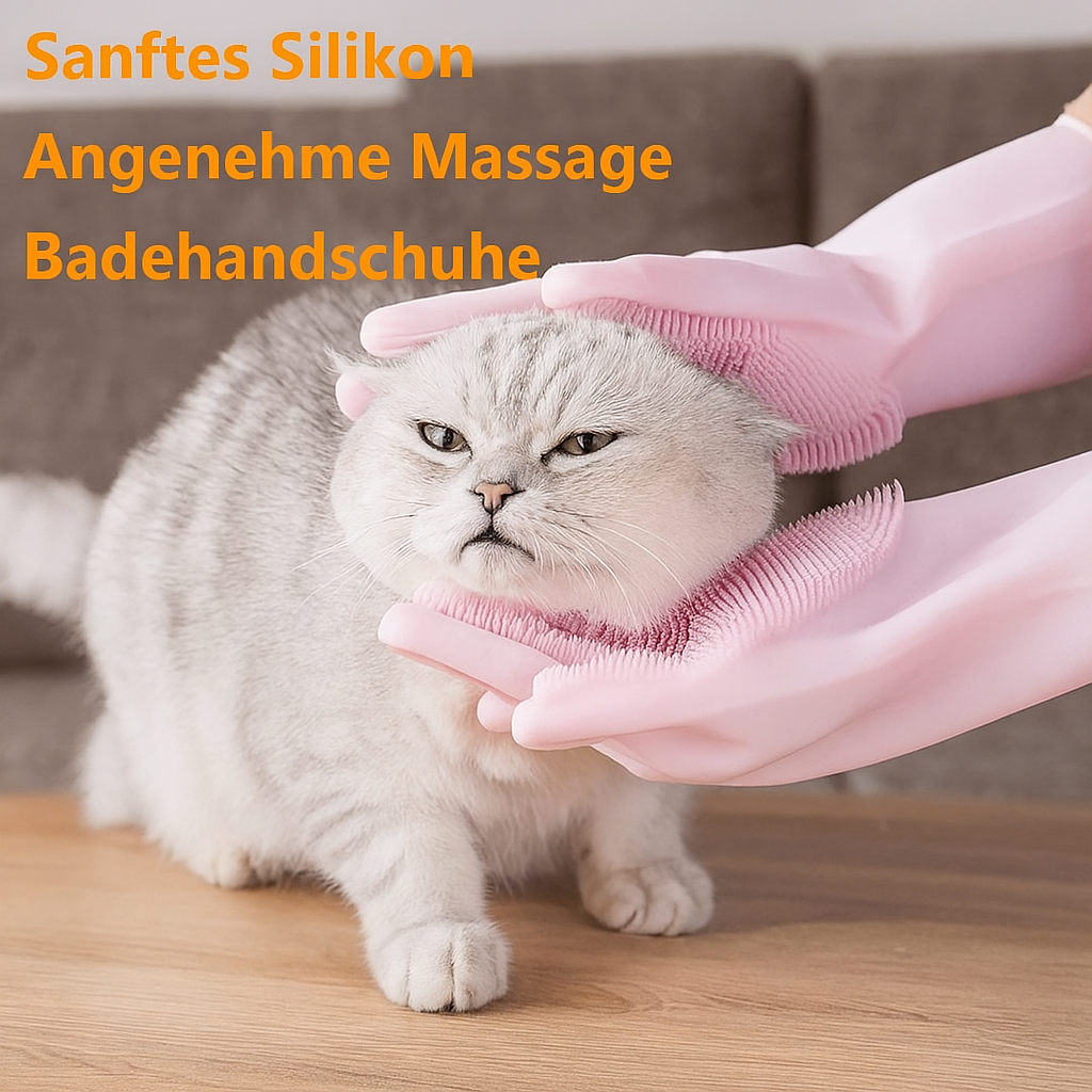 Reinigungshandschuhe für die Tierpflege
