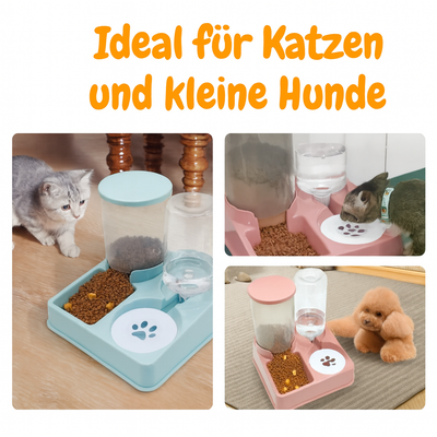 LoyalPets Automatischer Futter- & Wasserspender für Katzen