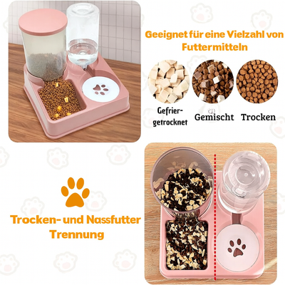 LoyalPets Automatischer Futter- & Wasserspender für Katzen