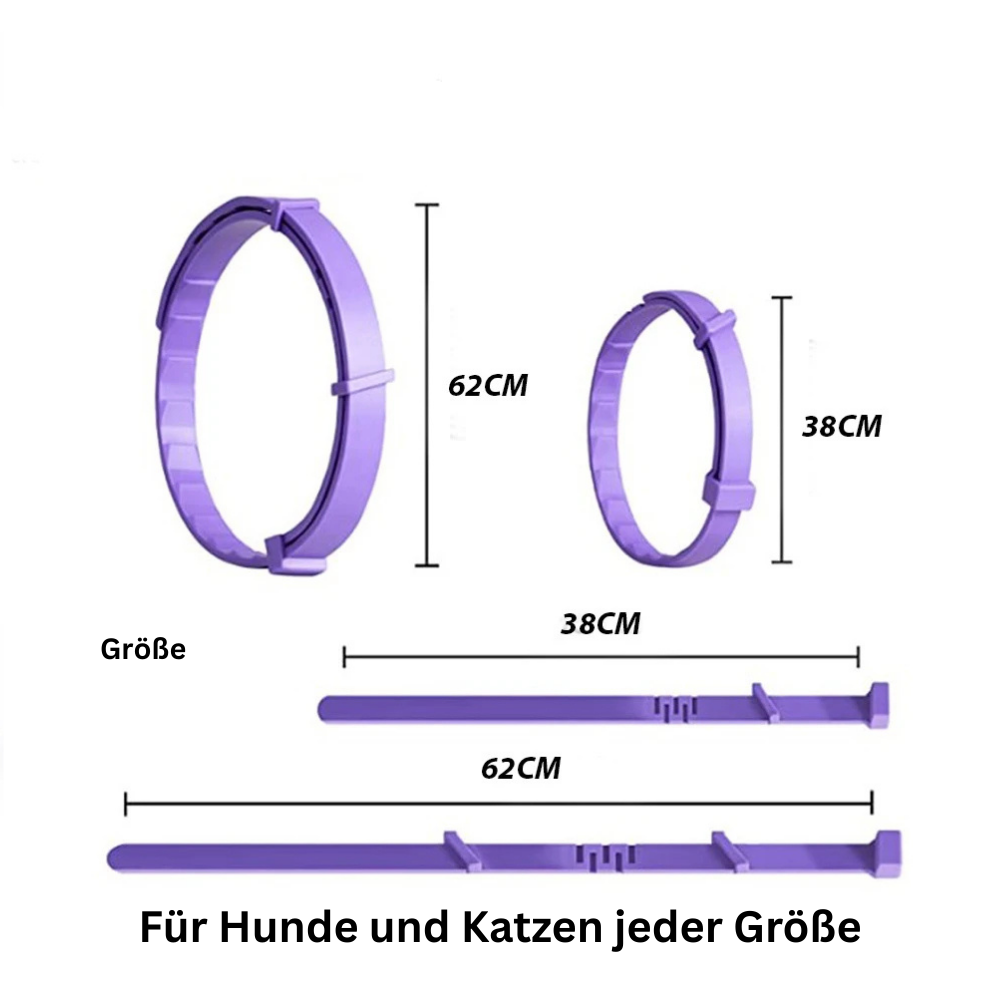 Anti-Stress-Halsband mit natürlichen Pheromonen