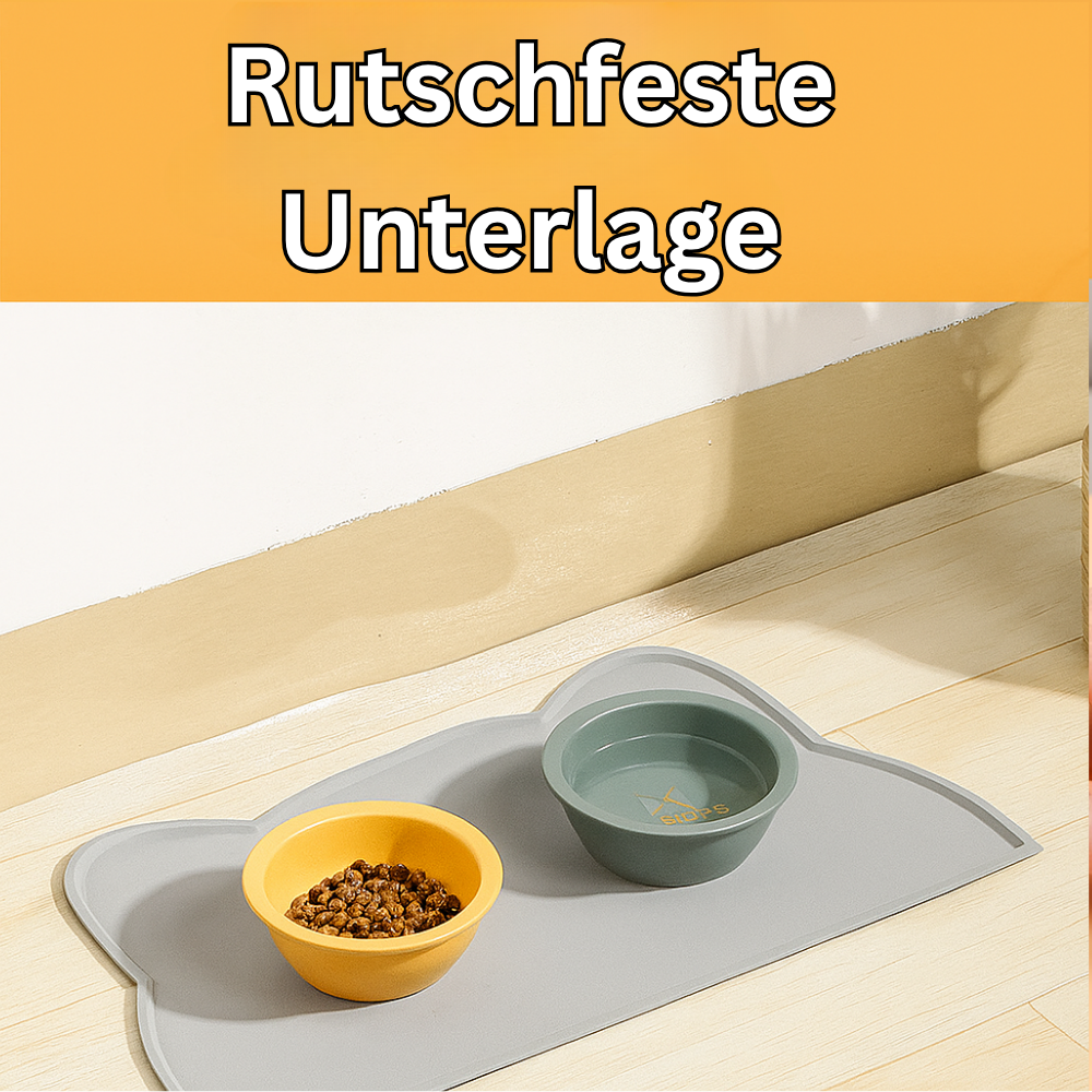 Katzenohren-Napfunterlage