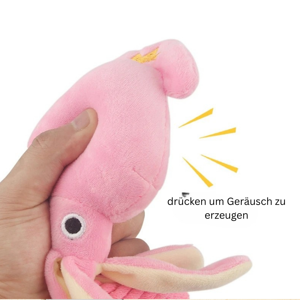 Tintenfisch-Kauspielzeug für Welpen