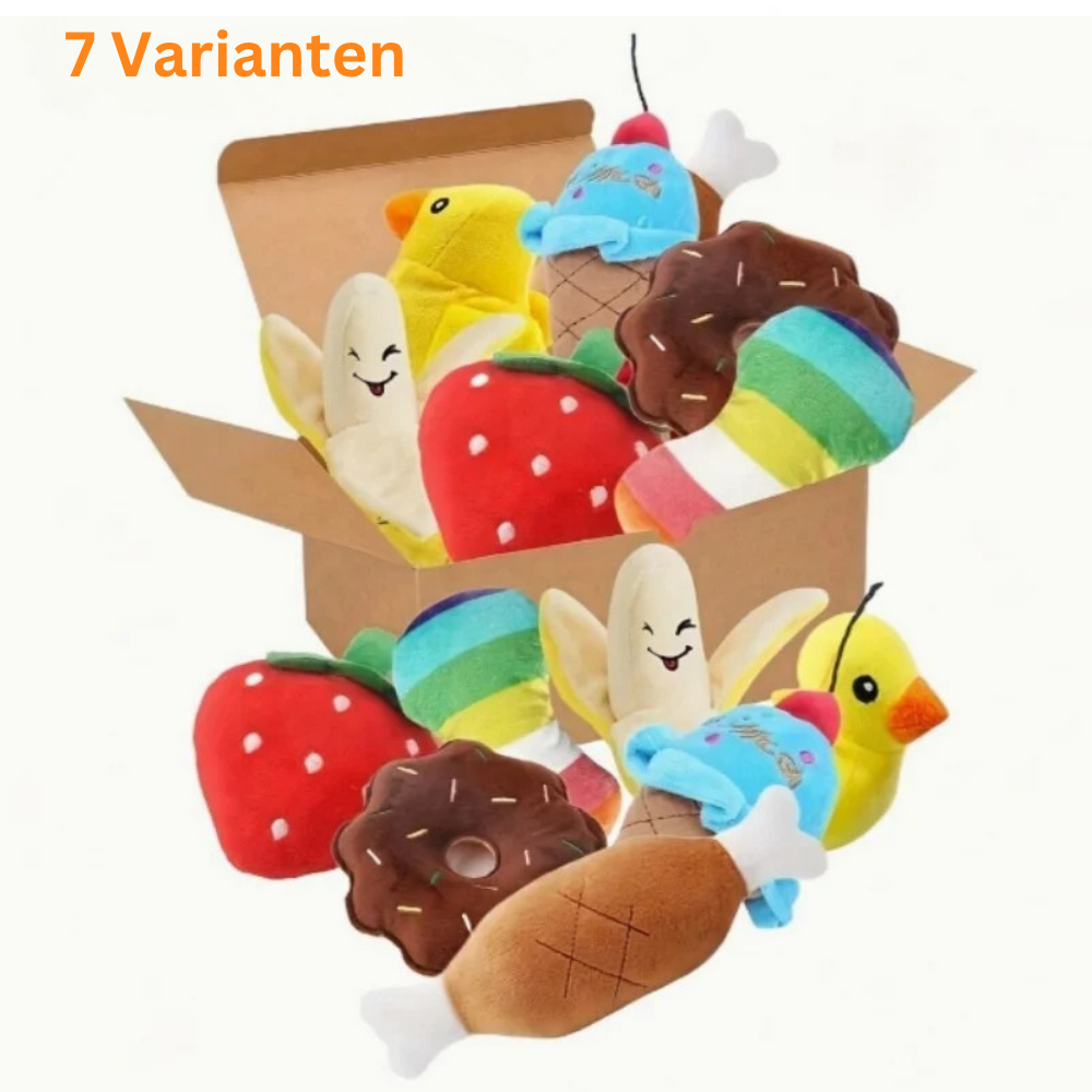 7-teiliges Set mit Welpen-Geräuschspielzeug