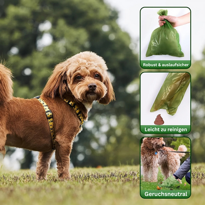 Kotbeutel für Hunde Biologisch Abbaubar