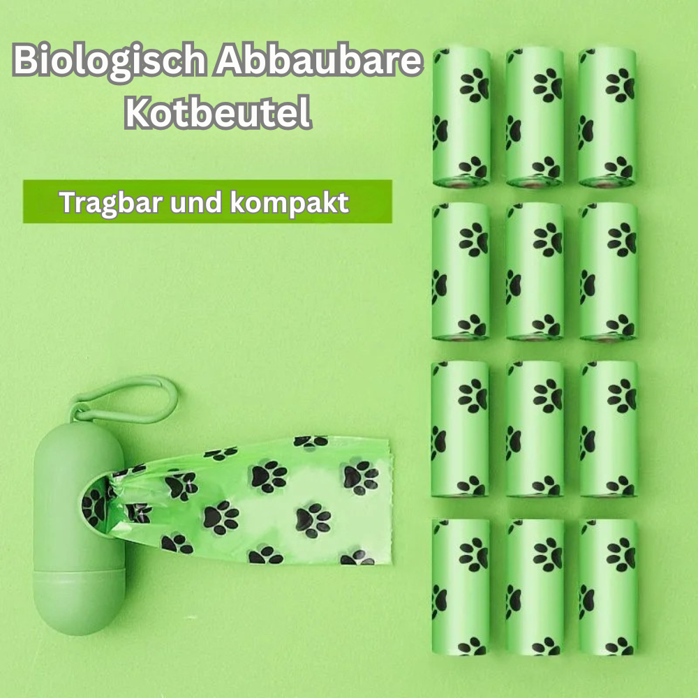 Kotbeutel für Hunde Biologisch Abbaubar