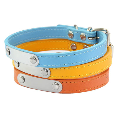 Personalisiertes Anti-Lost Halsband (Namen & Telefonnummer)