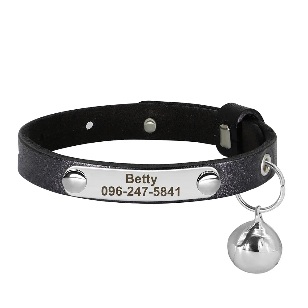 LoyalPets – Personalisierbares Lederhalsband
