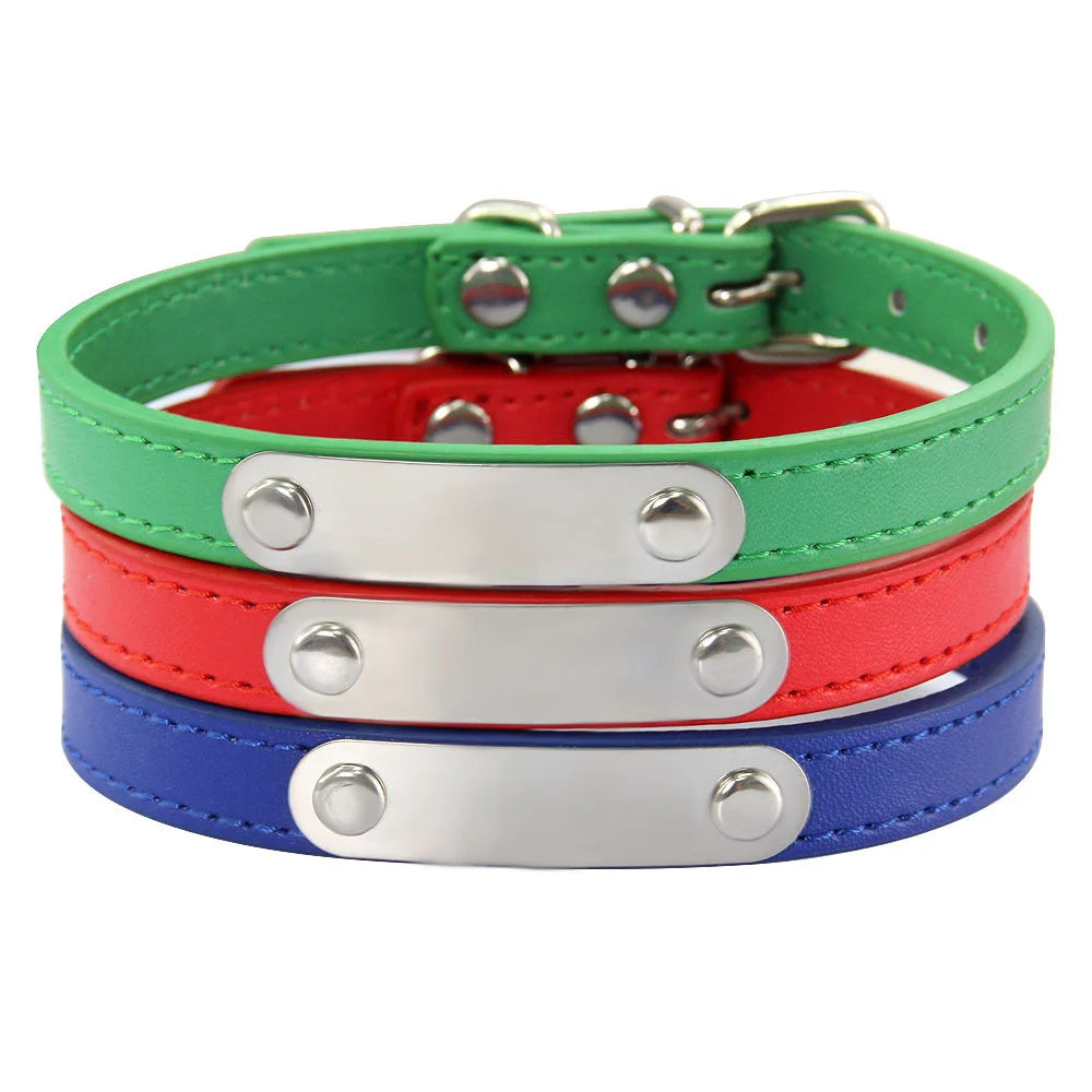 Personalisiertes Anti-Lost Halsband (Namen & Telefonnummer)