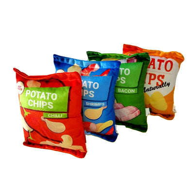 Chipstüte-Hundespielzeug