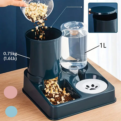 LoyalPets Automatischer Futter- & Wasserspender für Katzen