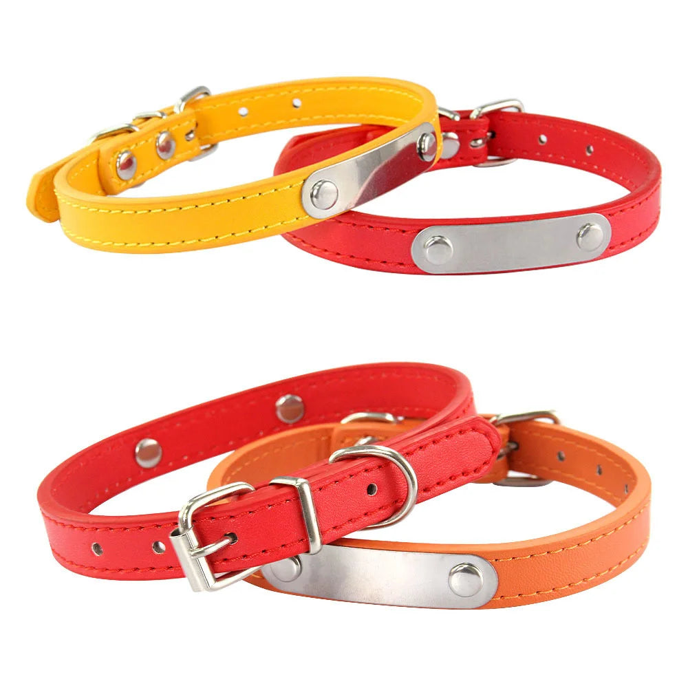 Personalisiertes Anti-Lost Halsband (Namen & Telefonnummer)