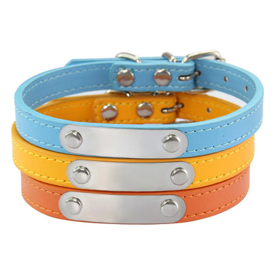 Personalisiertes Anti-Lost Halsband (Namen & Telefonnummer)