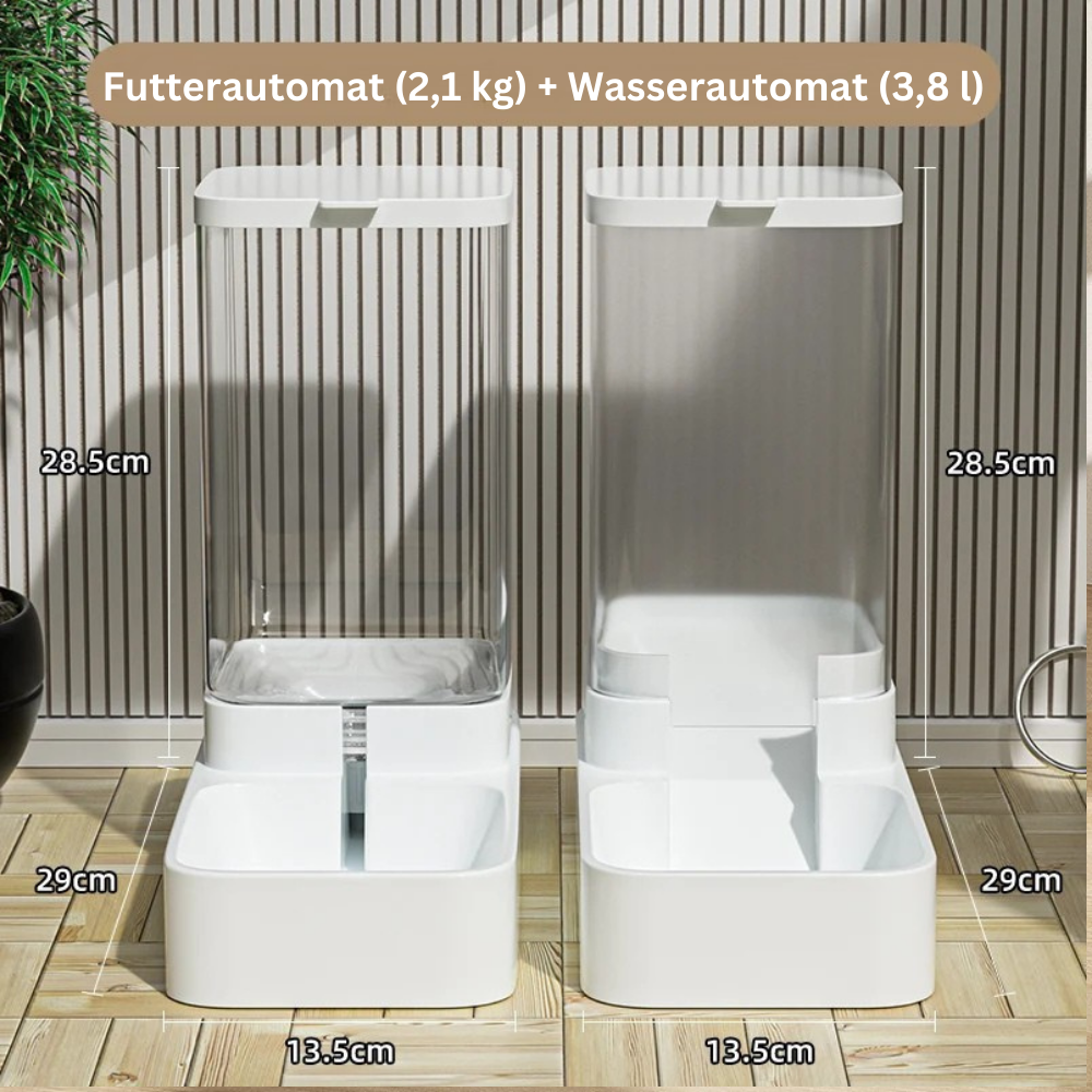 Futter- & Wasserspender für Hunde & Katzen