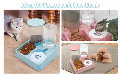 LoyalPets Automatischer Futter- & Wasserspender für Katzen