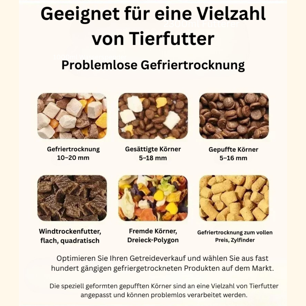 Automatischer Futter- & Wasserspender