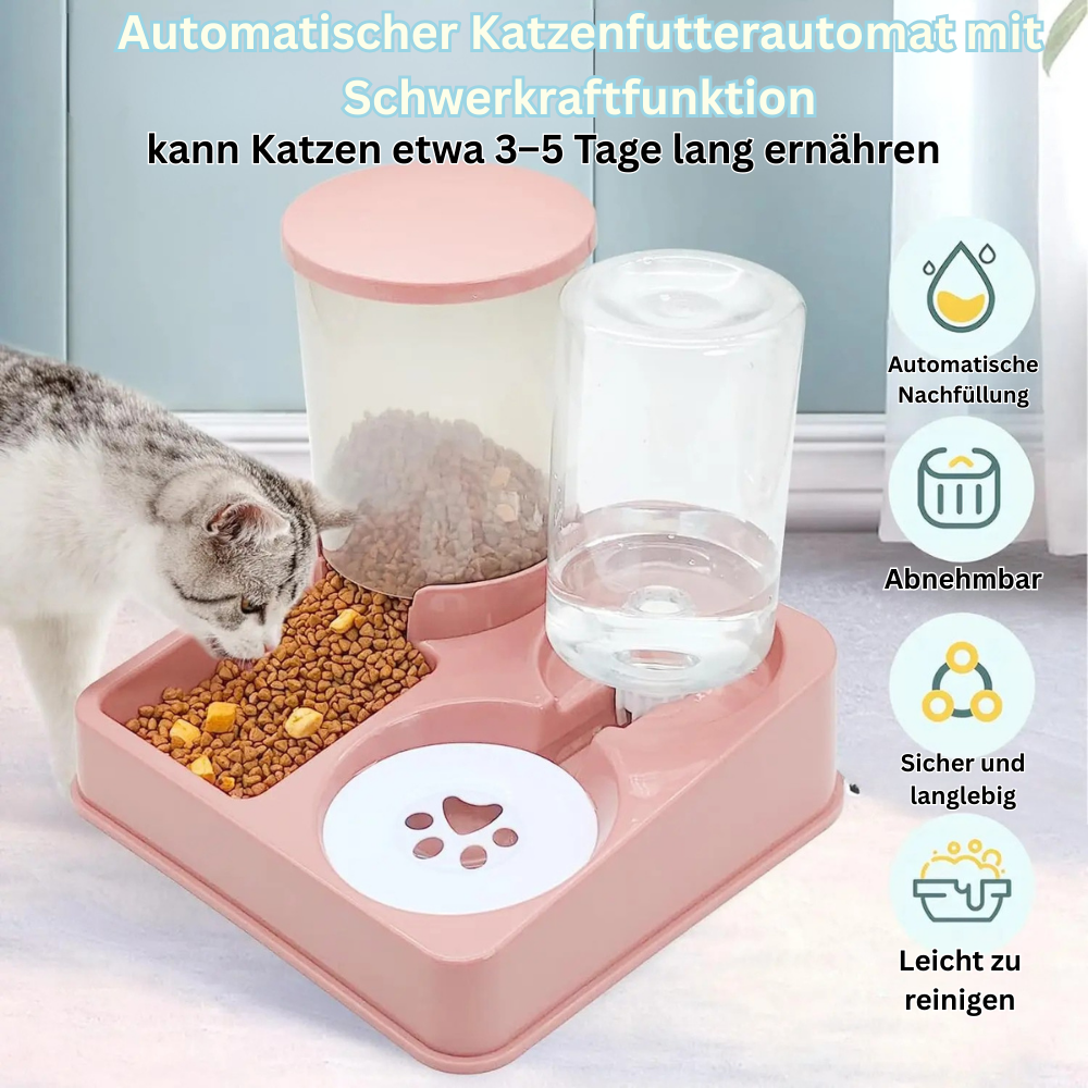 LoyalPets Automatischer Futter- & Wasserspender für Katzen